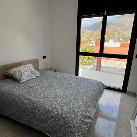 パラウ・サベルデラ Casa Moderna Roses Con Piscina Y Jardin Mas Bosca, Rosesヴィラ エクステリア 写真