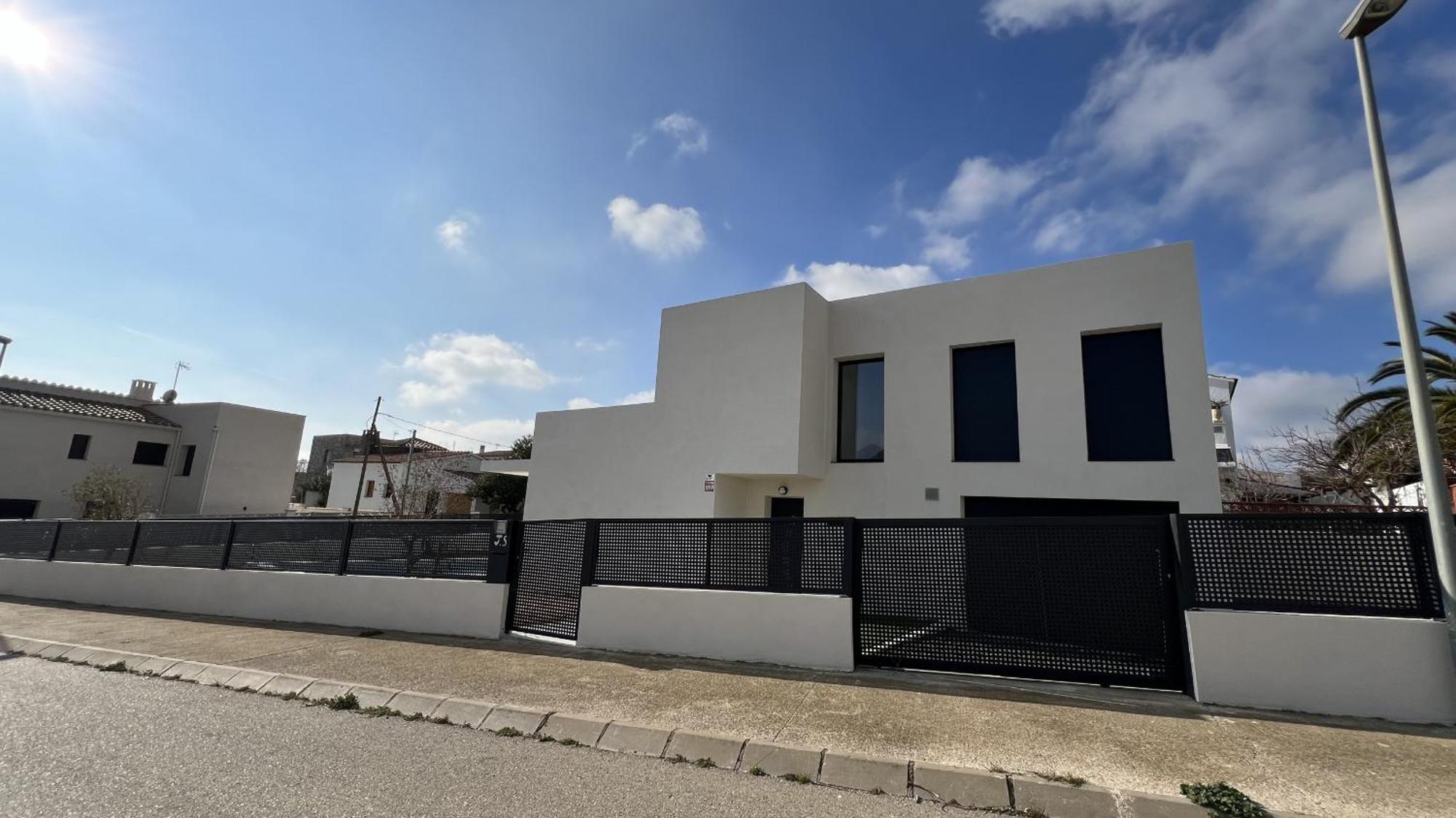 パラウ・サベルデラ Casa Moderna Roses Con Piscina Y Jardin Mas Bosca, Rosesヴィラ エクステリア 写真