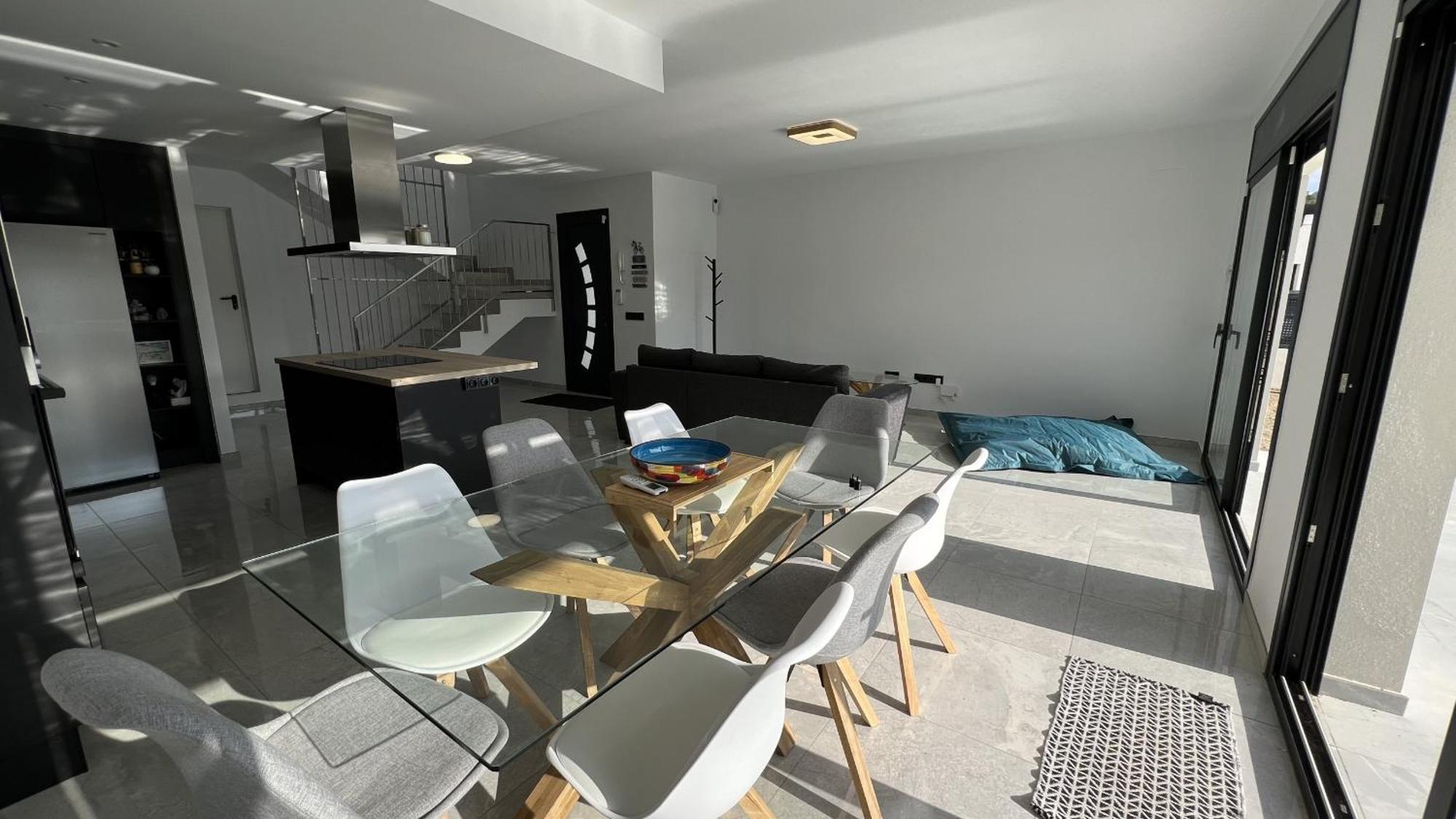 パラウ・サベルデラ Casa Moderna Roses Con Piscina Y Jardin Mas Bosca, Rosesヴィラ エクステリア 写真